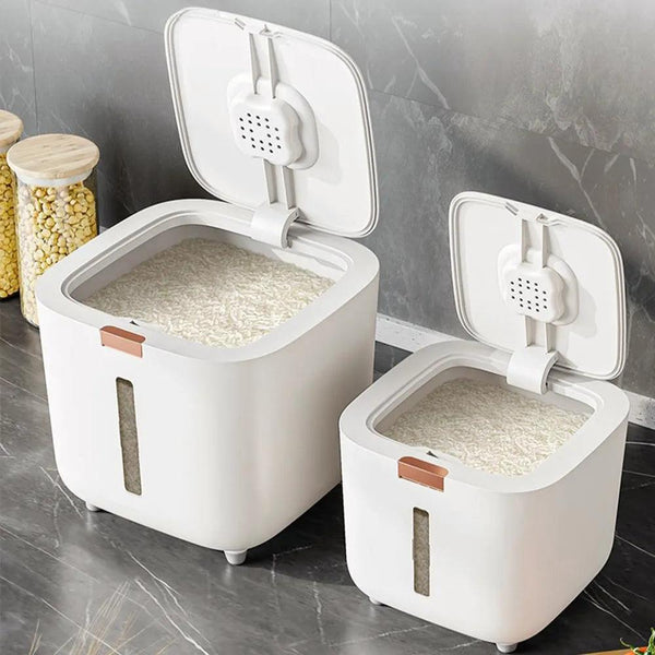 Bug-Proof Rice Box: Airtight Kitchen Container - Kitcheis